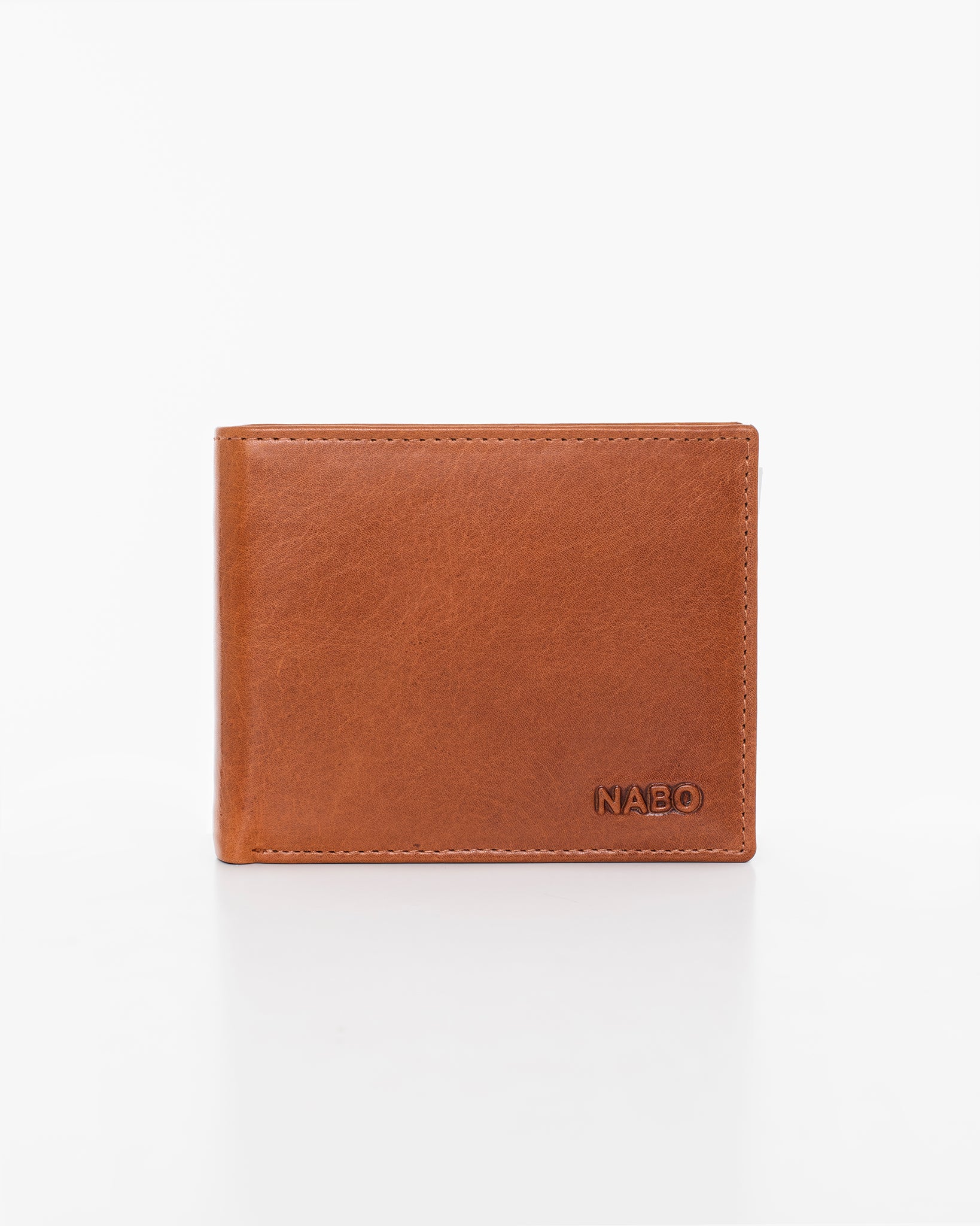 Nabo Brown Leather Wallet NK254 (RFID-Blocking)