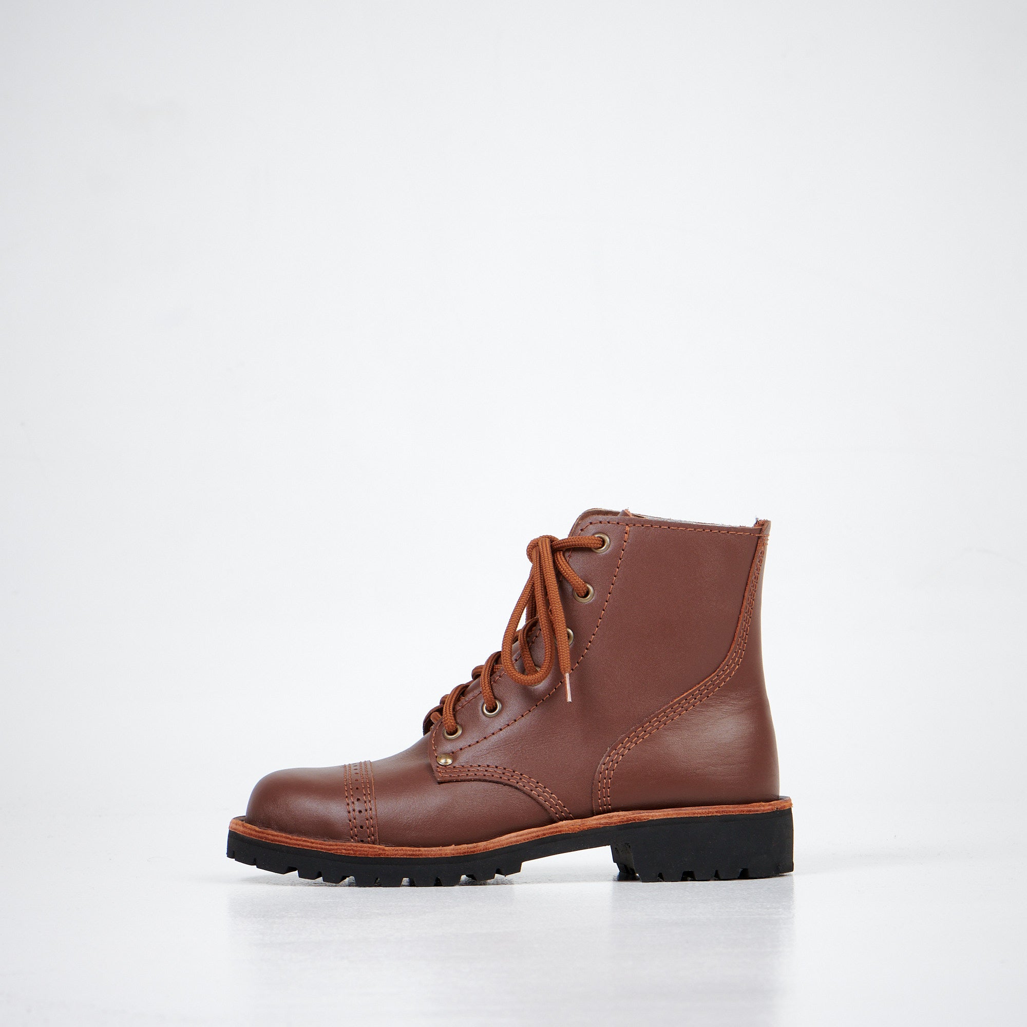 AIPI A-PS-2 Brown Leather Boots