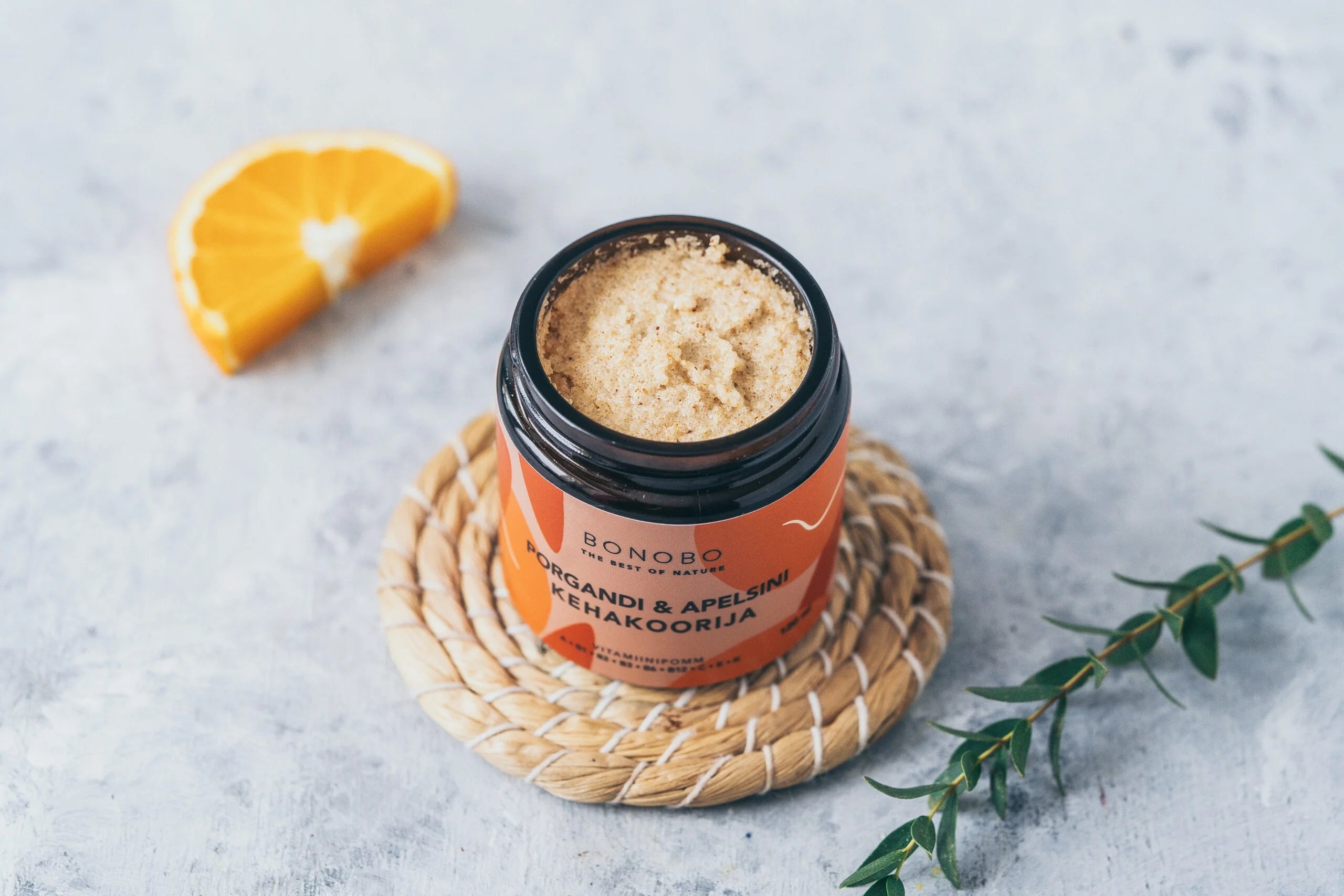 BONOBO Body Scrub - Orange and Carrot