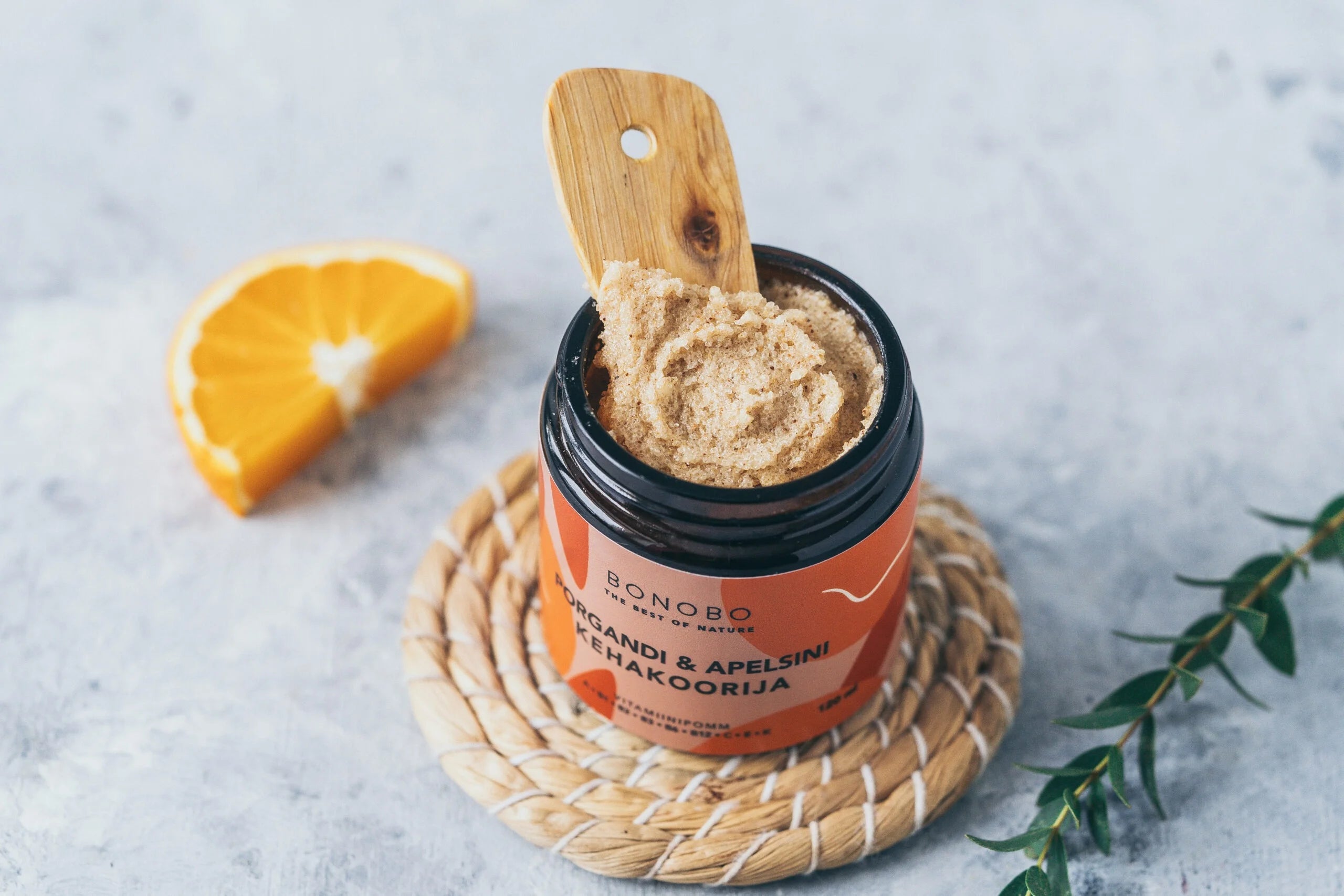 BONOBO Body Scrub - Orange and Carrot