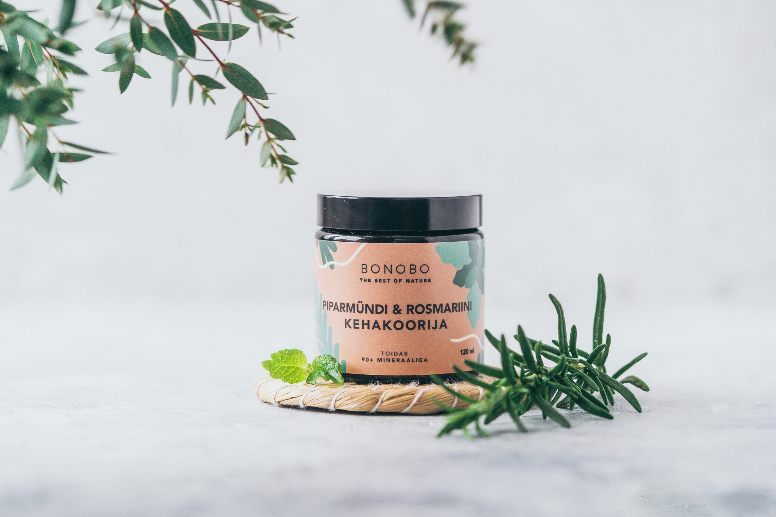 BONOBO Body Scrub - Peppermint and Rosemary