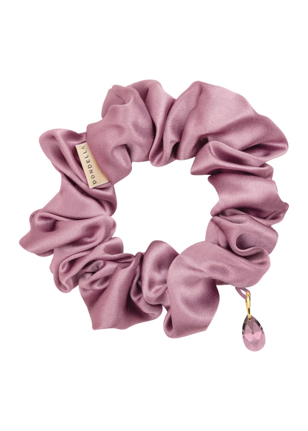 Dondella Luxury Silk Scrunchie - Lilac