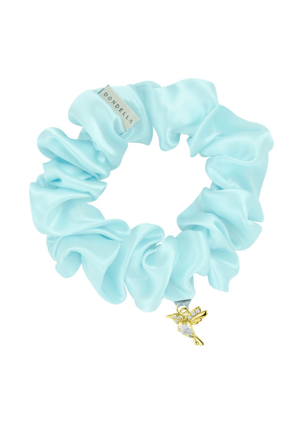 Dondella Mulberry Silk Scrunchie - Bee