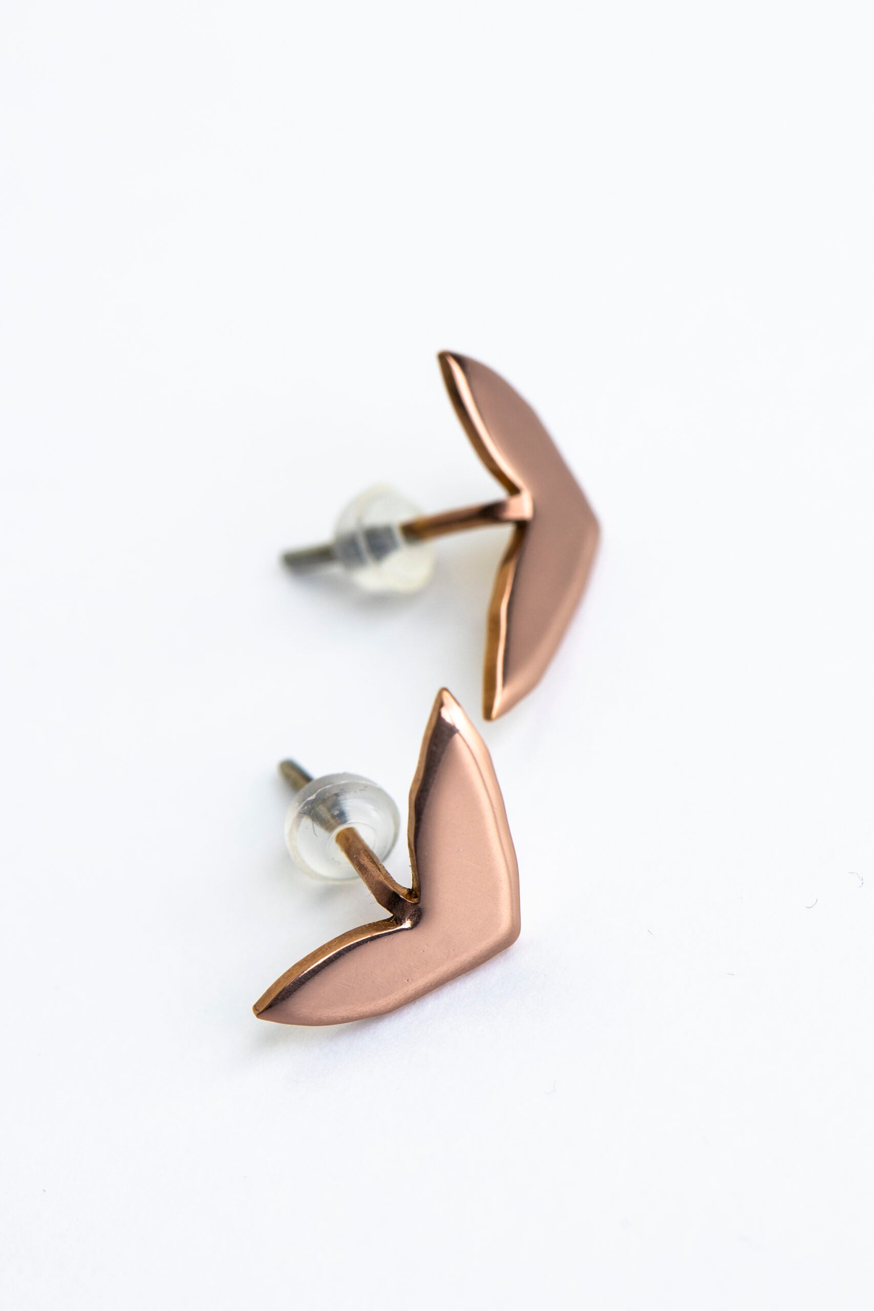 Lentsius Vola Rose Gold Earrings