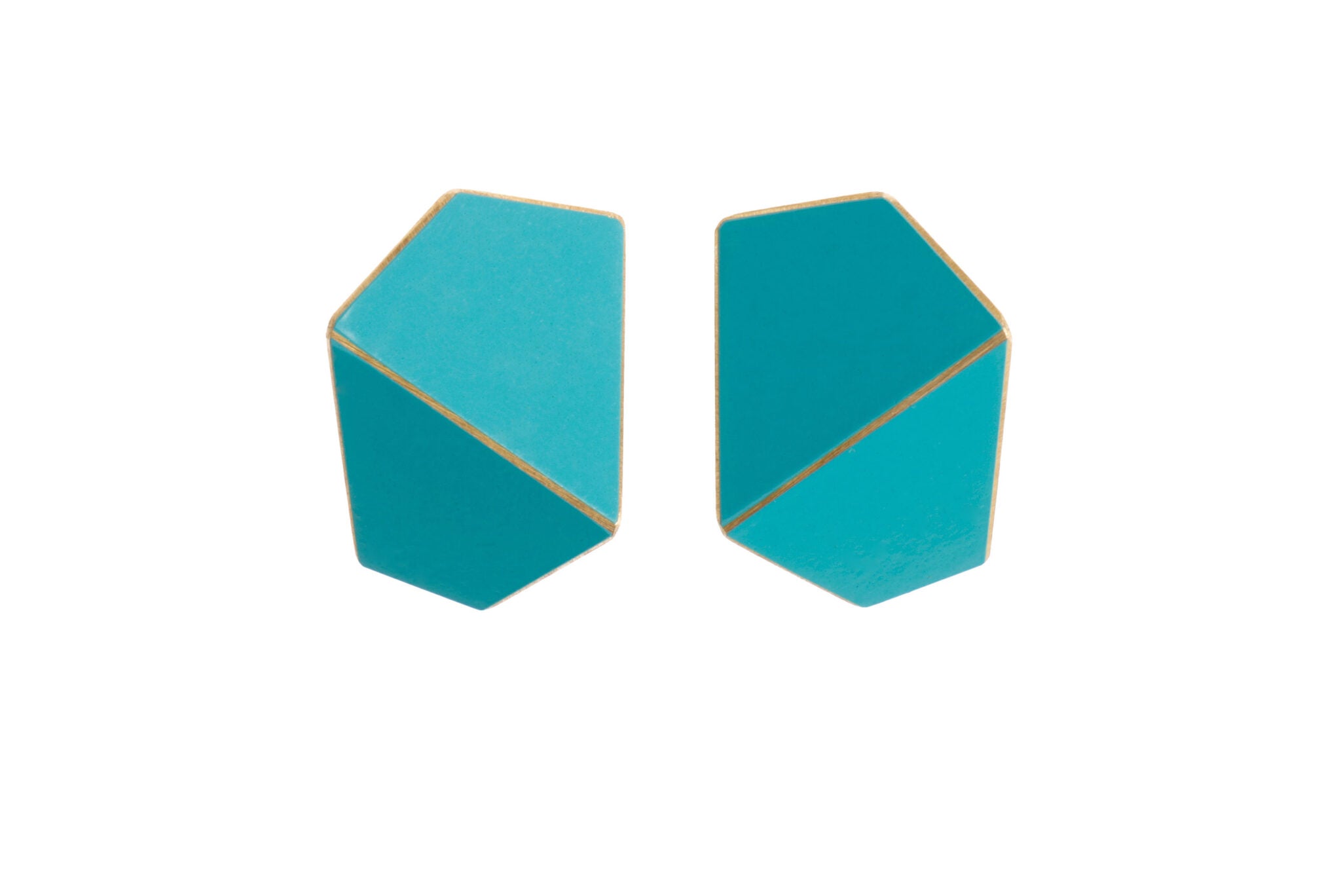 Lisa Kroeber Folded Wide Earrings