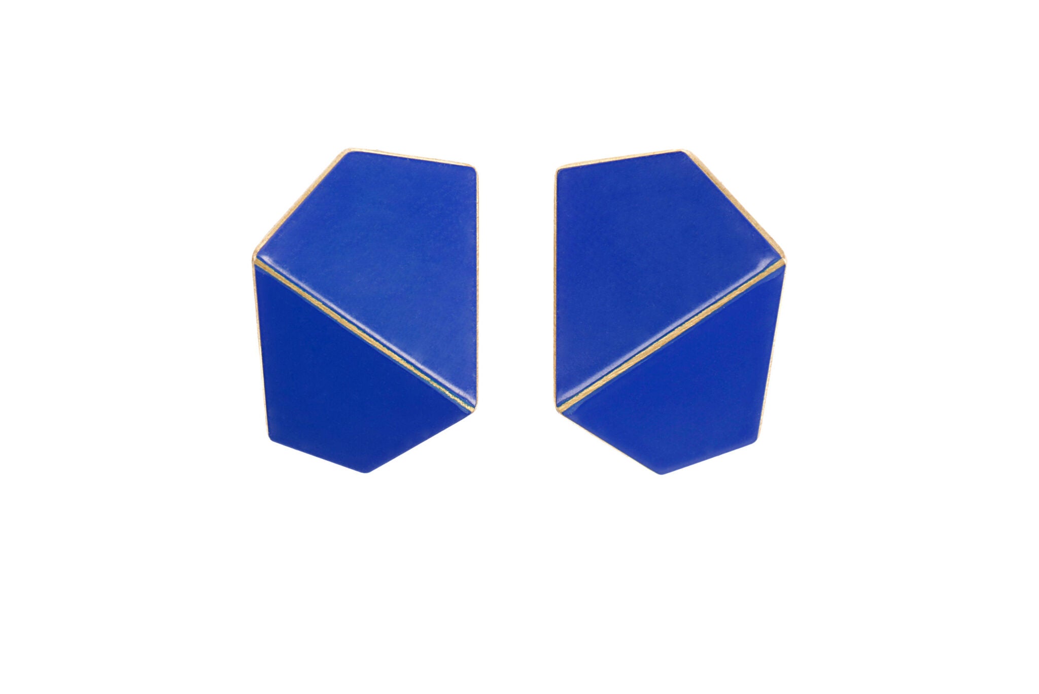 Lisa Kroeber Folded Wide Earrings