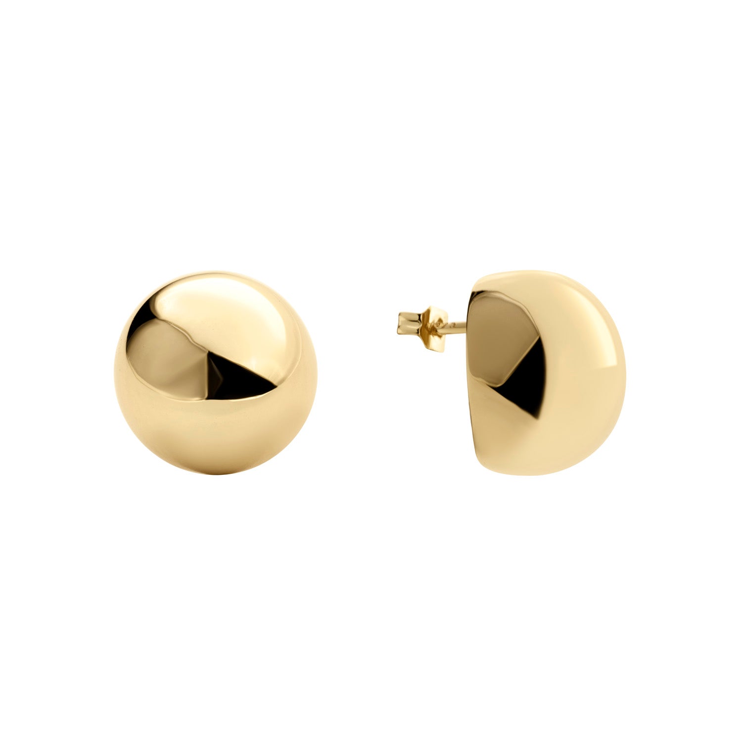 SOMA Chroma Plüsch Stud Earrings - Gold