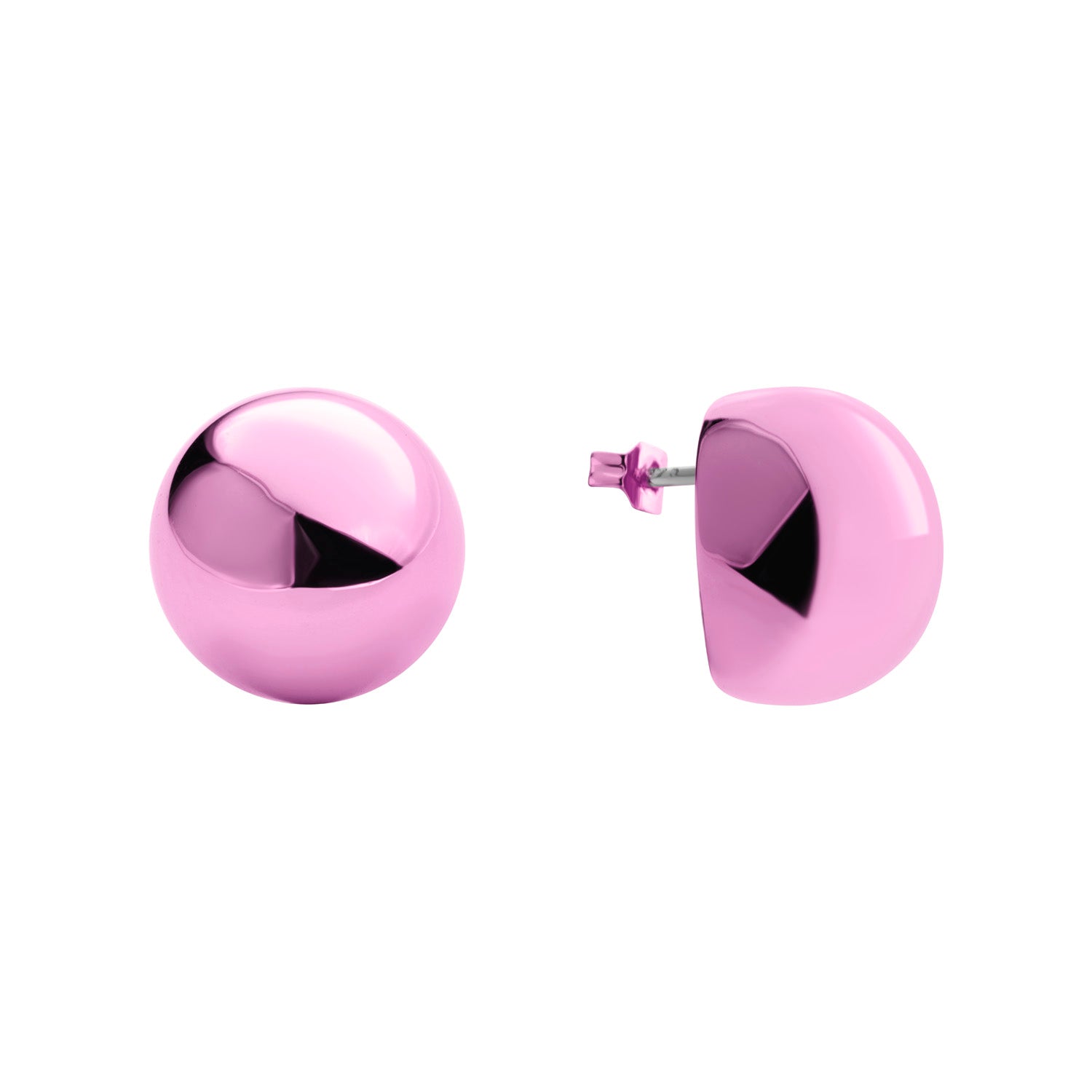 SOMA Chroma Plüsch Stud Earrings - Pink