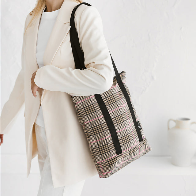 MUNI Tartan Tote Bag