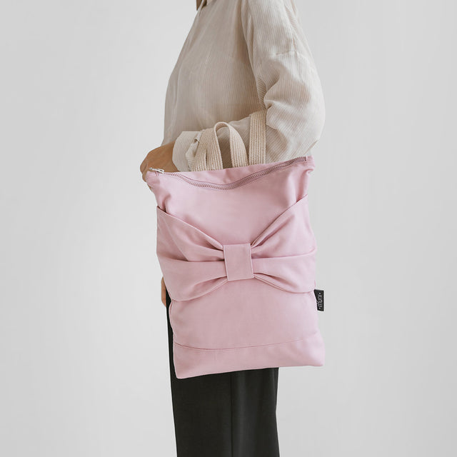 MUNI Backpack - Pink Bow