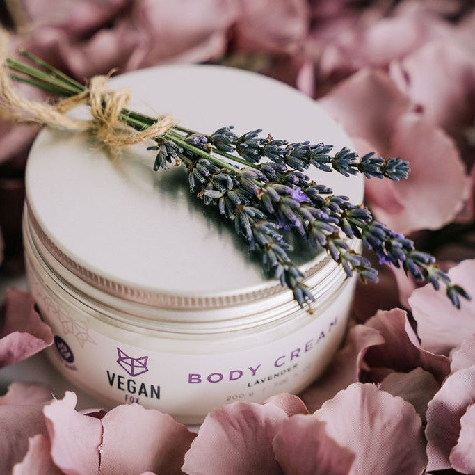 Vegan Fox Lavender Body Cream 200g