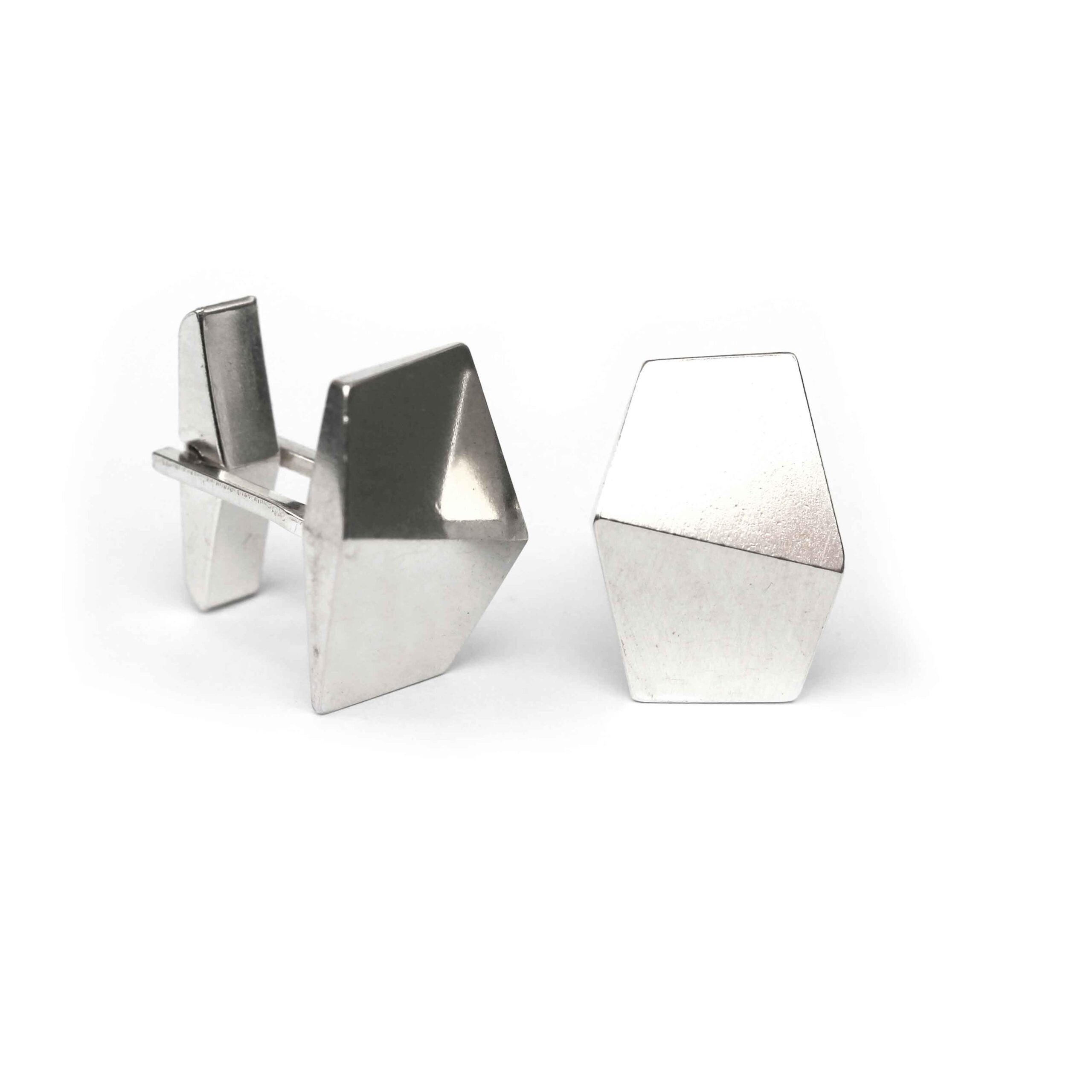 Lisa Kroeber MENellery Cufflinks Silver