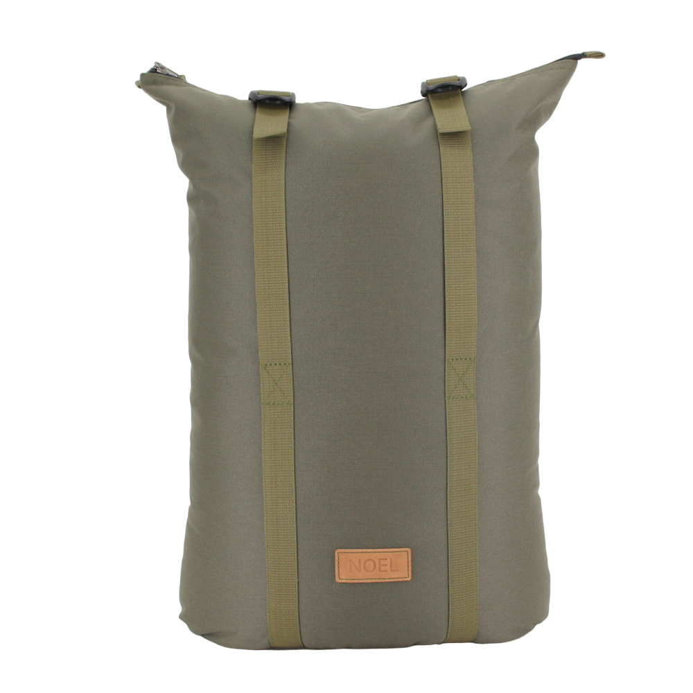 Noel Zip Backpack with G-Hook - Khaki