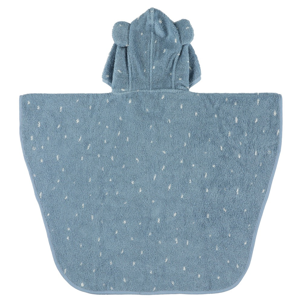 Trixie Baby Hooded Kids Bath Poncho - Mrs. Elephant