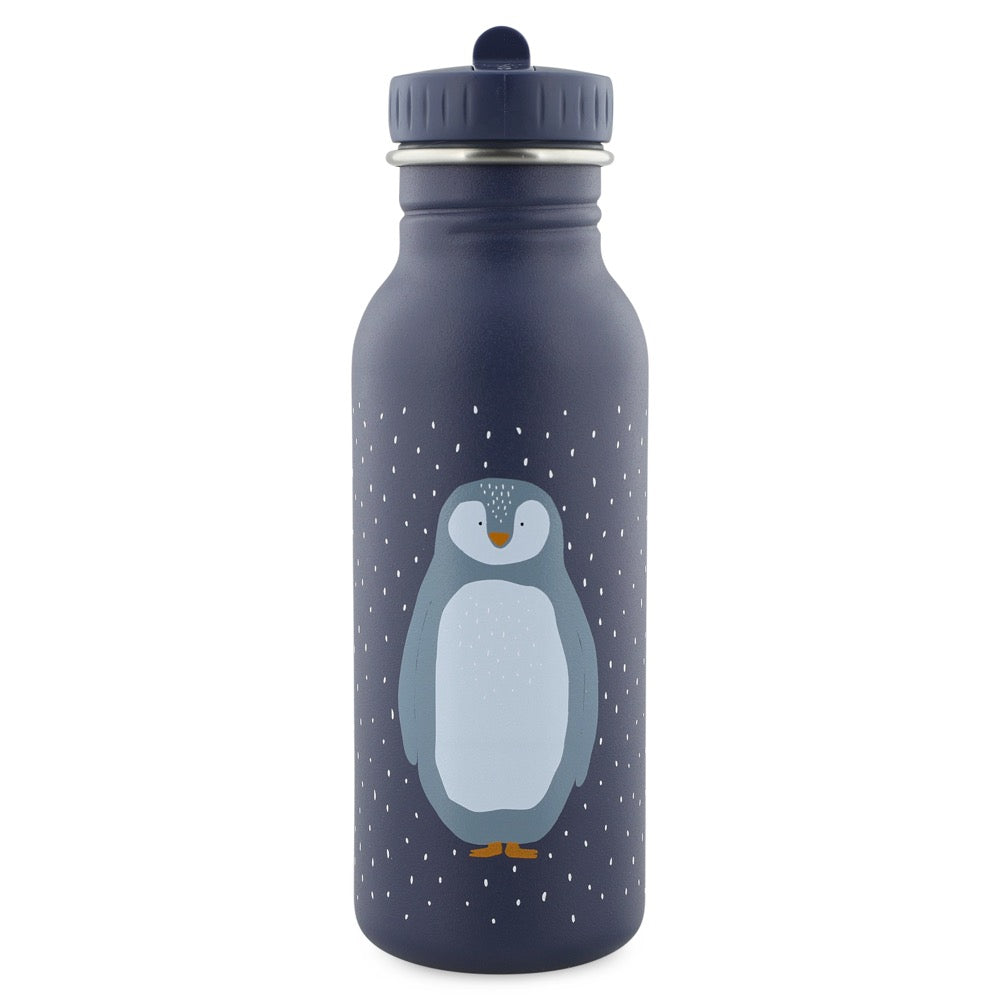 Trixie Baby Stainless Steel Bottle 500ml - Mr Penguin