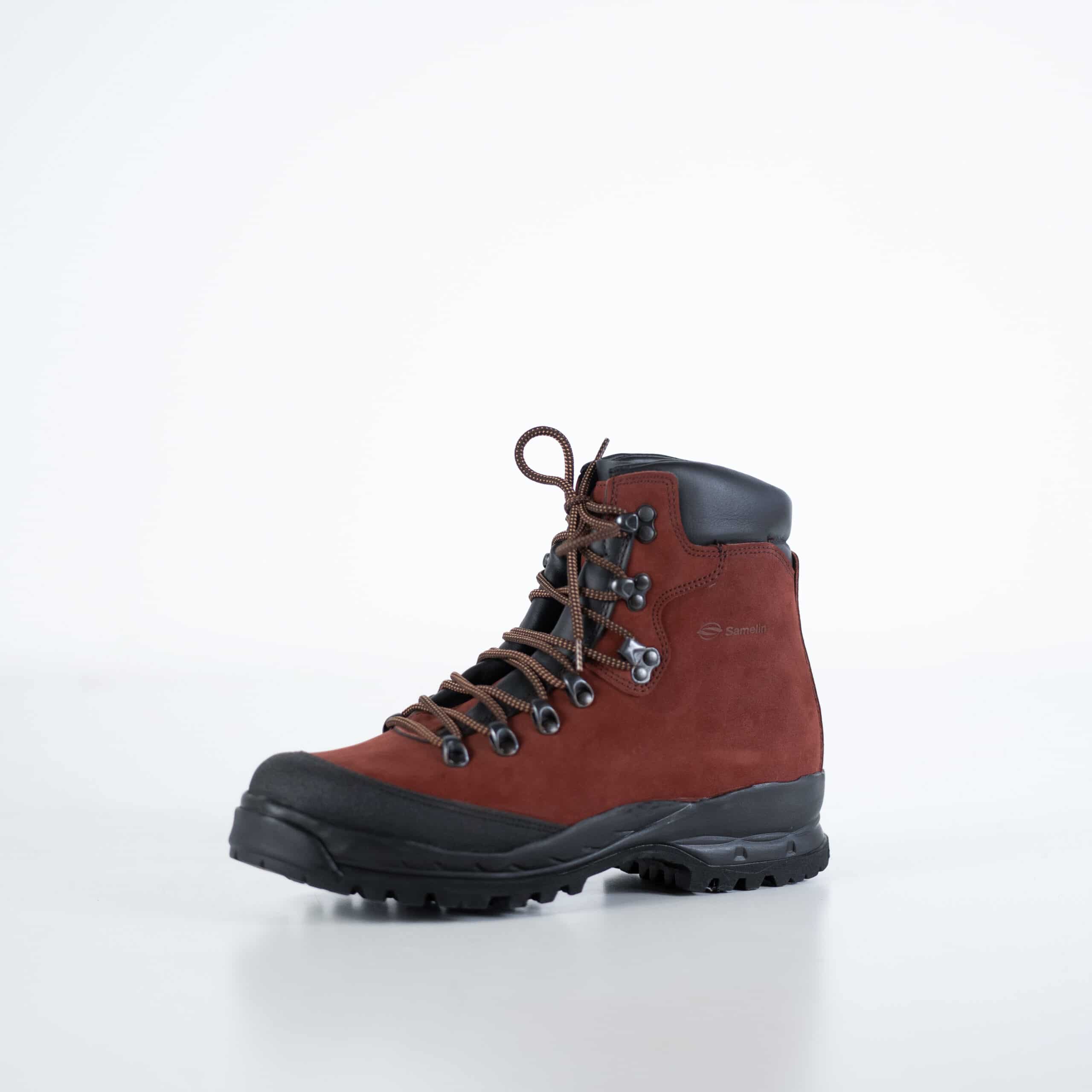 Samelin 553P Rosso Aragosta Hiking Boots