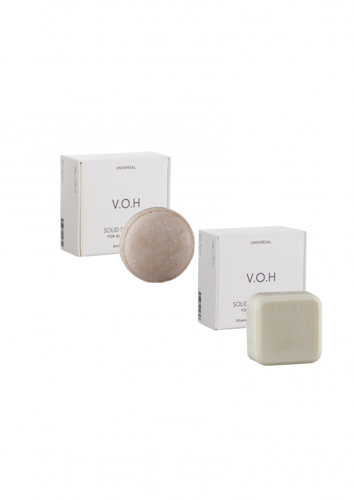 V.O.H Solid Hair Care Set