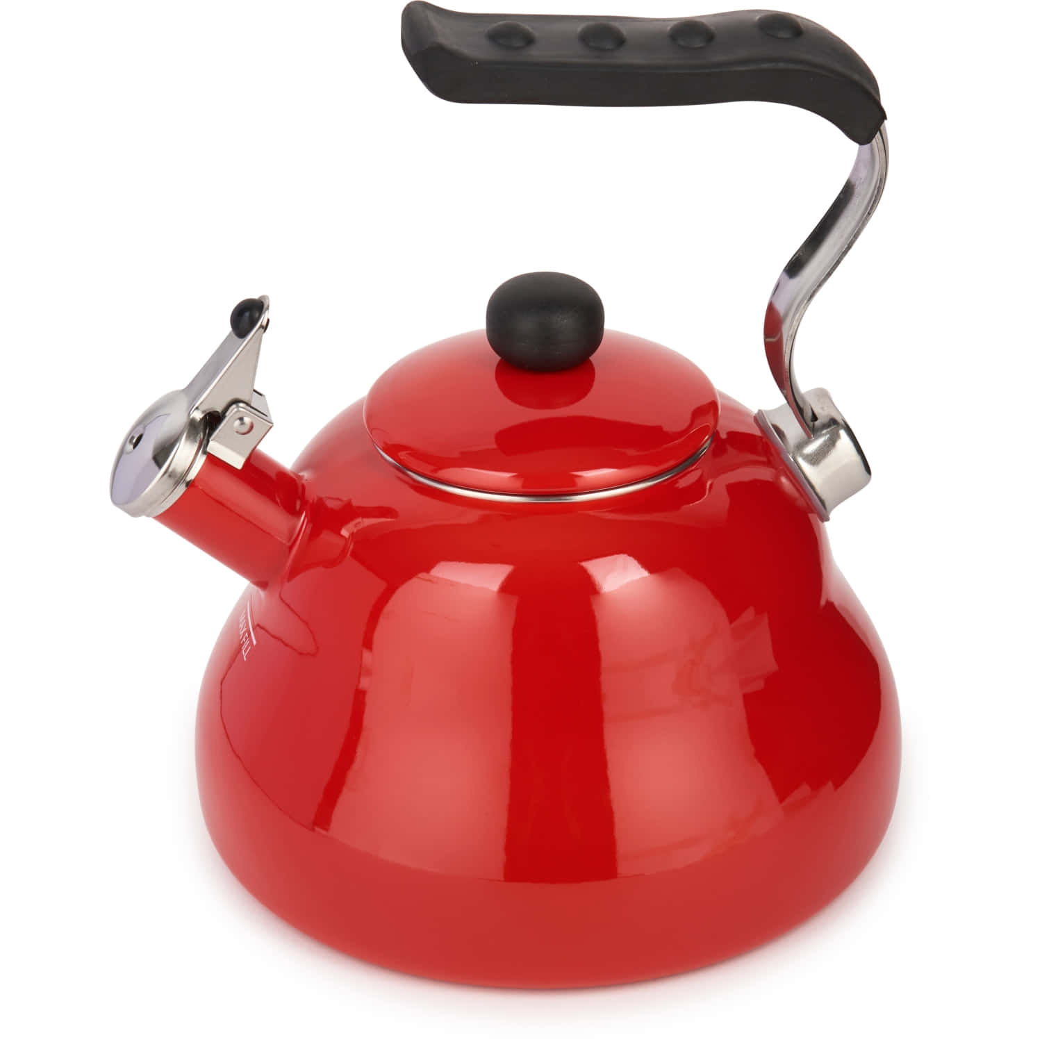 La Cafetière Red Kettle with Whistle - 2L