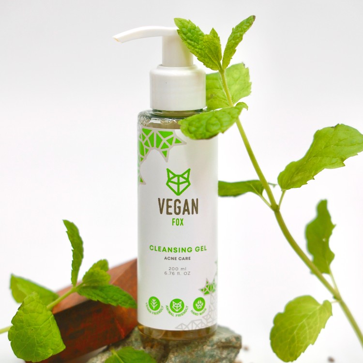 Vegan Fox Acne Care Face Cleansing Gel 200ml