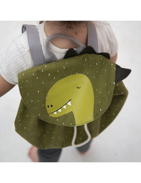 Trixie Baby Mini Drawstring Backpack - Mr Dino