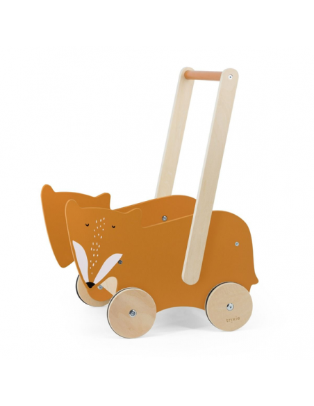 Trixie Baby Wooden Cart - Mr. Fox