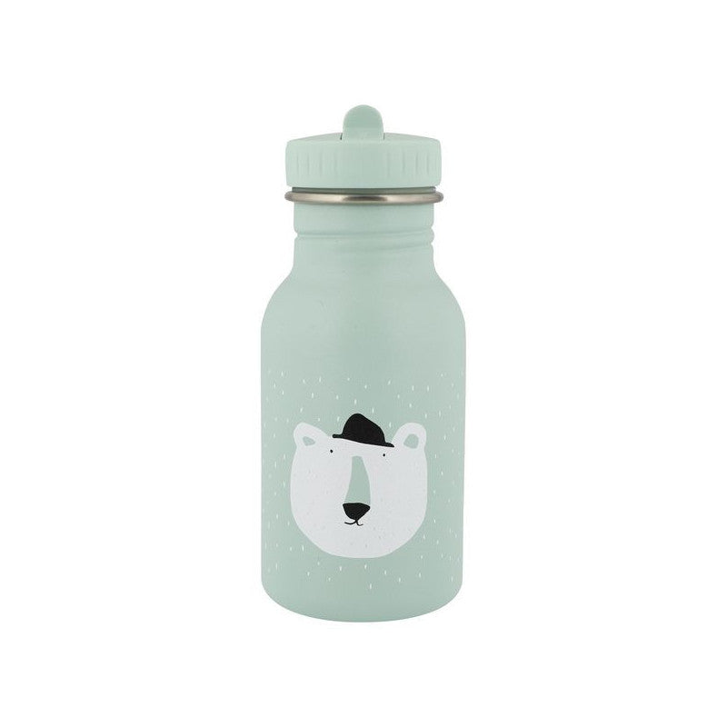 Trixie Baby Stainless Steel Bottle 350ml - Mr Polar Bear