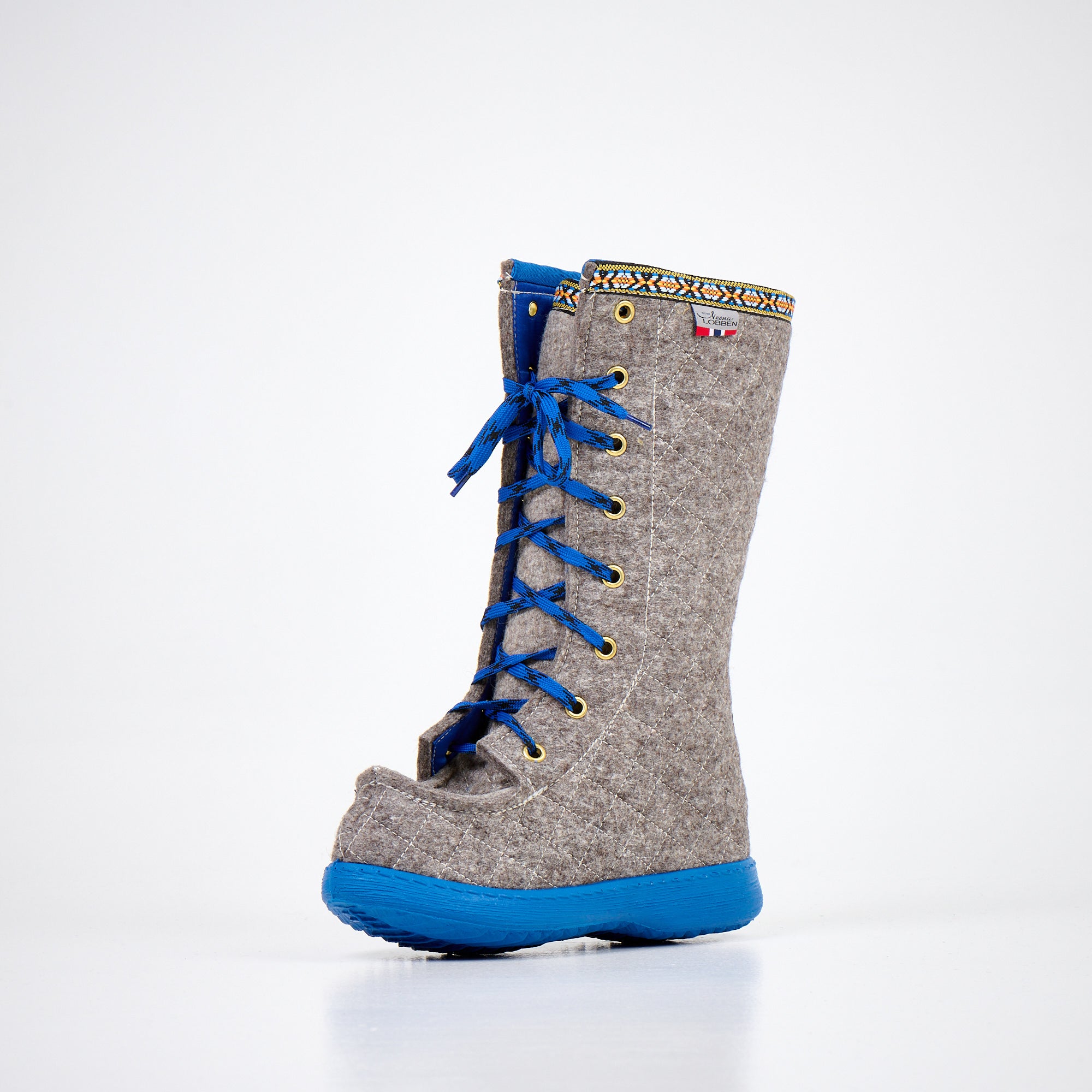 Nesna Lobben Polar Lobben Felt Boots - Grey