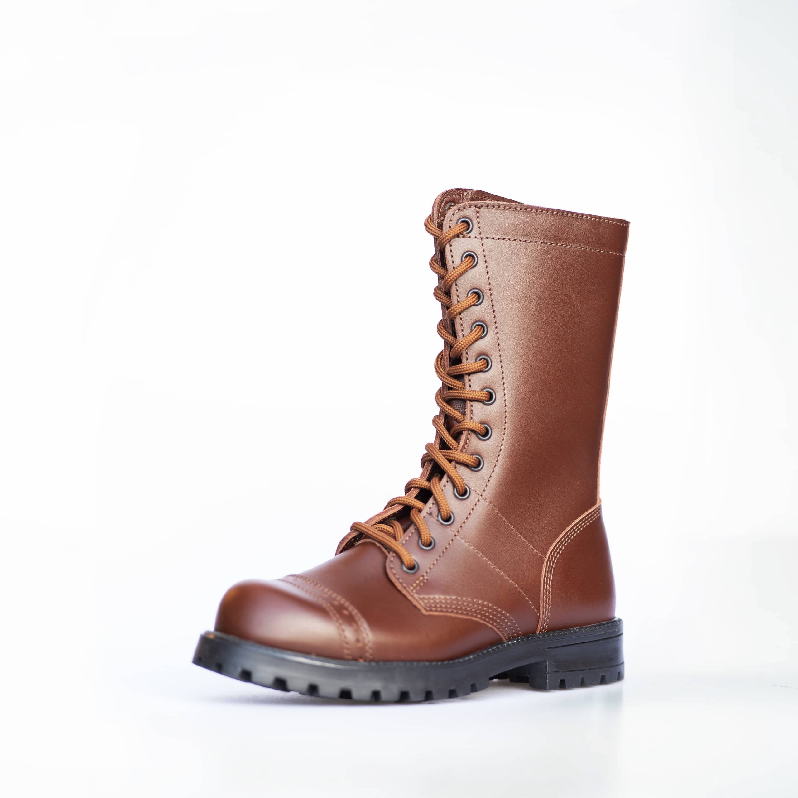 Samelin 516 aka High Aviator Boots - Brown