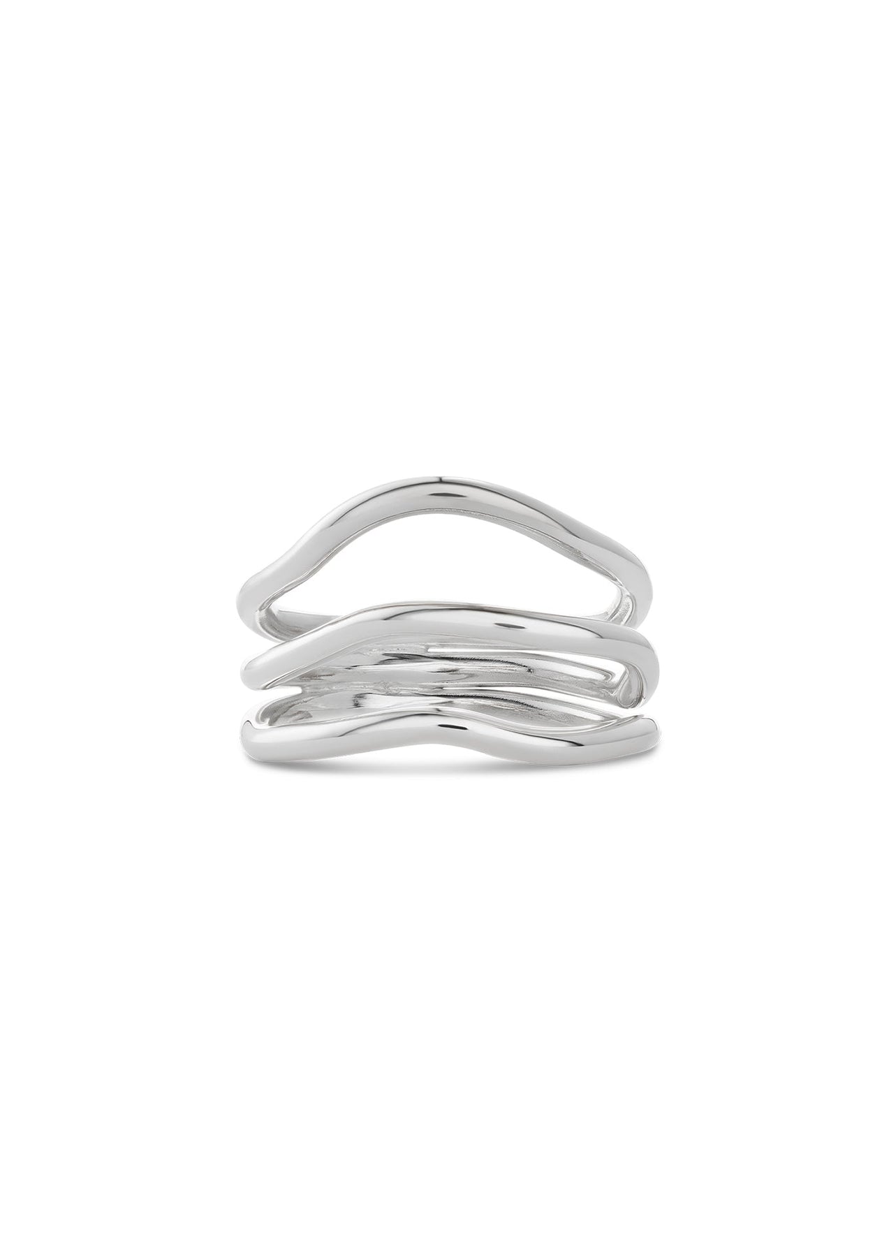 NO MORE Reef Break Wave Ring - Silver