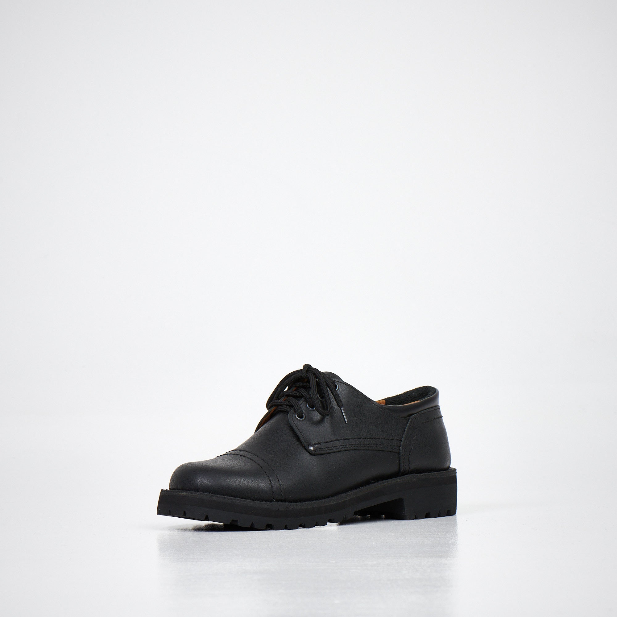 AIPI Handmade Black Leather Shoes